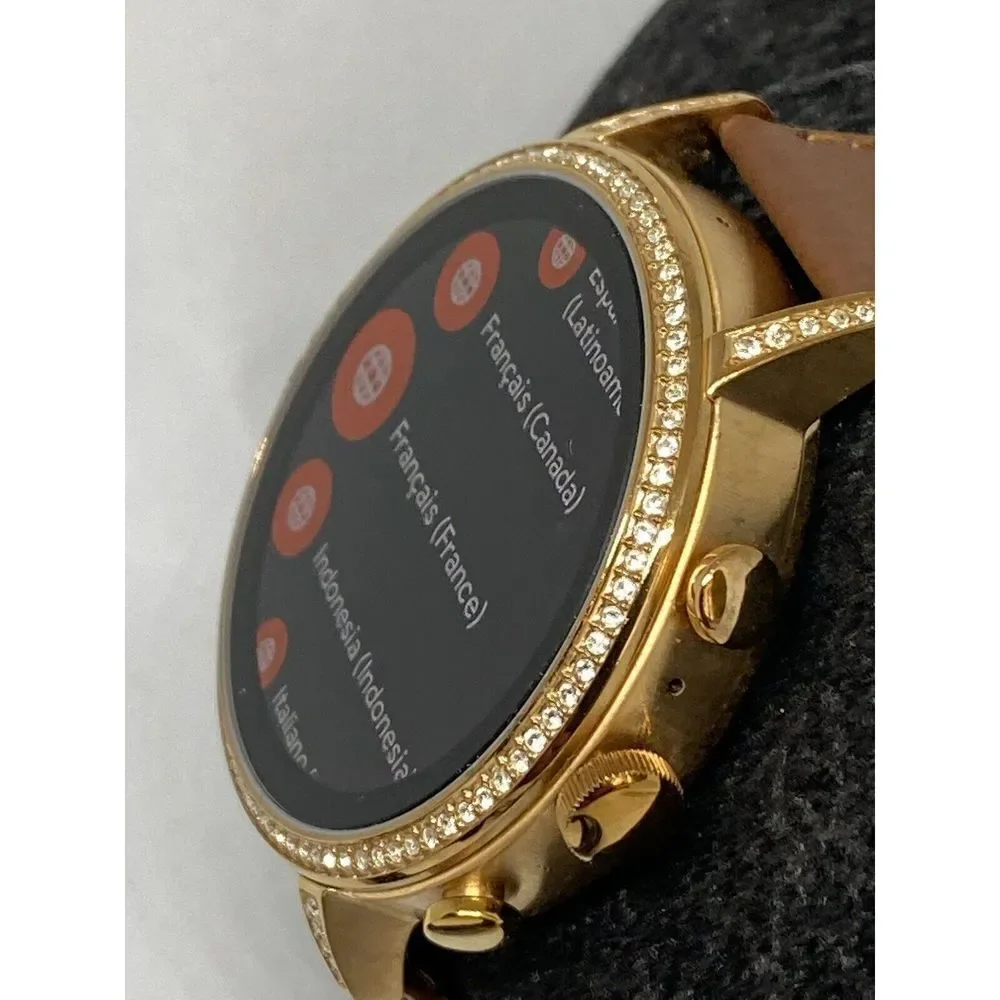 Fossil Gen 4 Authentic Digital Dial Smart Watch Custom Band FTW6015 LT299